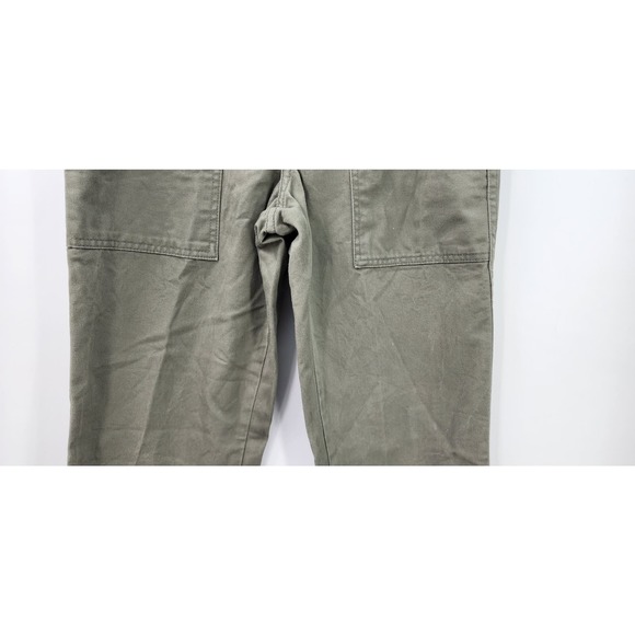 Vintage 90's Y2K Tommy Hilfiger Tommy Jeans Straight Bootcut Green Size 7 - Picture 5 of 10